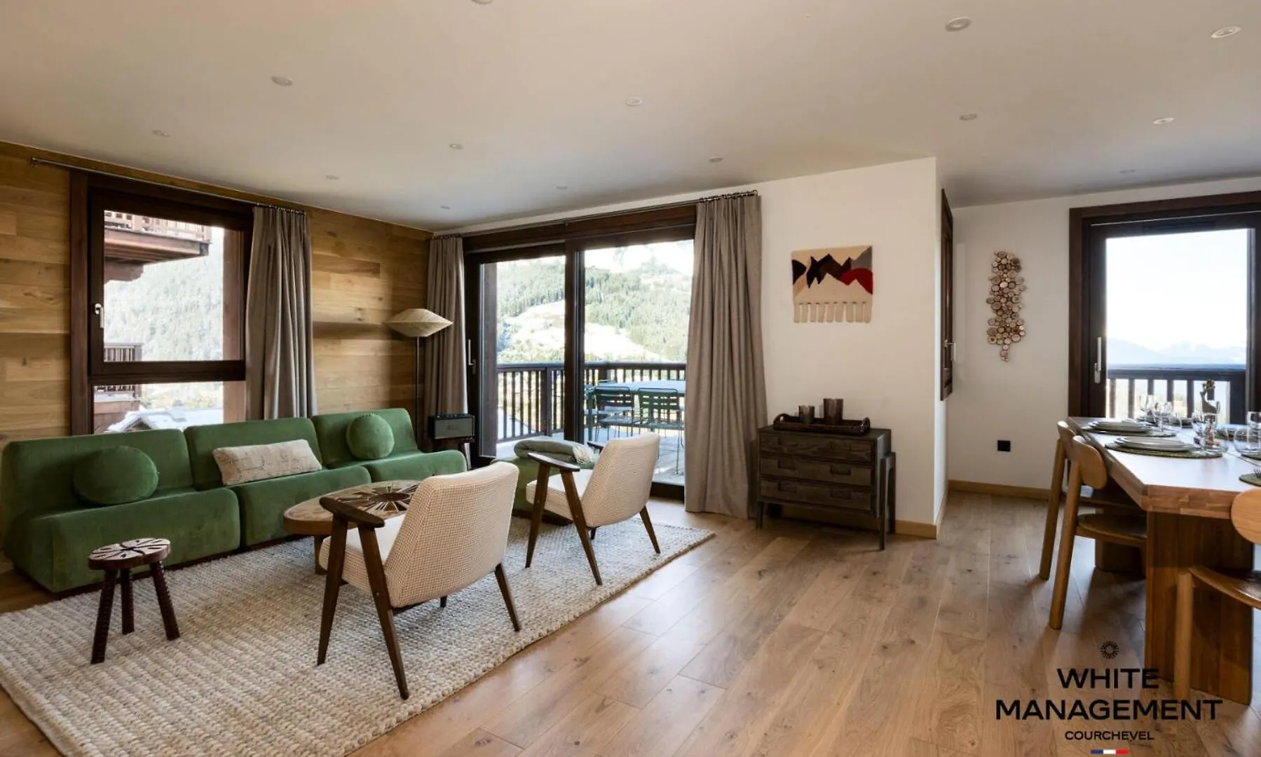 Residence Les Glaciers - Superbe Duplex Vue Vallee A Courchevel 1650 Mae-5251 דירה